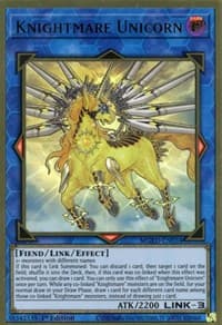 Knightmare Unicorn - Maximum Gold: El Dorado - YuGiOh card