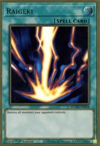 Raigeki - Maximum Gold: El Dorado - YuGiOh card