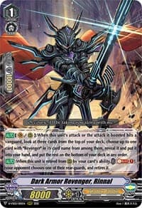 Dark Armor Revenger, Rinnal - D-VS02: V Clan Collection Vol.2 - Cardfight Vanguard card
