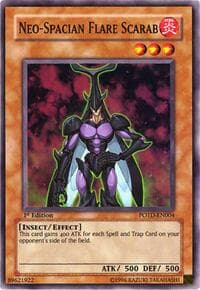 Neo-Spacian Flare Scarab - Power of the Duelist - YuGiOh card