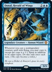 Donal, Herald of Wings - Commander: Innistrad: Crimson Vow - Magic: The Gathering card