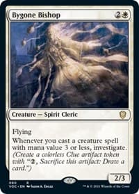Bygone Bishop - Commander: Innistrad: Crimson Vow - Magic: The Gathering card