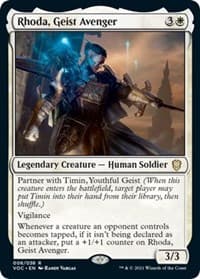 Rhoda, Geist Avenger - Commander: Innistrad: Crimson Vow - Magic: The Gathering card