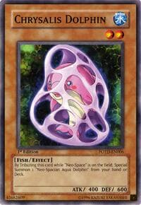 Chrysalis Dolphin - Power of the Duelist - YuGiOh card