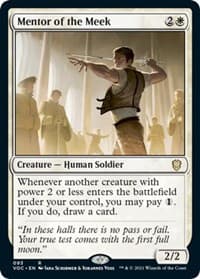 Mentor of the Meek - Commander: Innistrad: Crimson Vow - Magic: The Gathering card