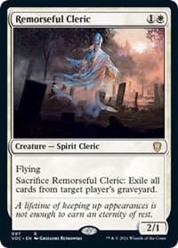 Remorseful Cleric - Commander: Innistrad: Crimson Vow - Magic: The Gathering card