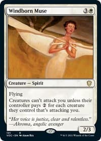 Windborn Muse - Commander: Innistrad: Crimson Vow - Magic: The Gathering card