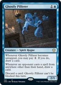 Ghostly Pilferer - Commander: Innistrad: Crimson Vow - Magic: The Gathering card