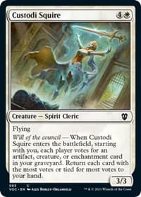 Custodi Squire - Commander: Innistrad: Crimson Vow - Magic: The Gathering card
