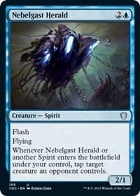 Nebelgast Herald - Commander: Innistrad: Crimson Vow - Magic: The Gathering card