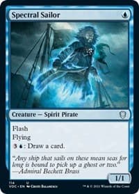 Spectral Sailor - Commander: Innistrad: Crimson Vow - Magic: The Gathering card
