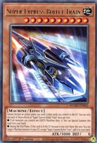 Super Express Bullet Train - Maximum Gold: El Dorado - YuGiOh card