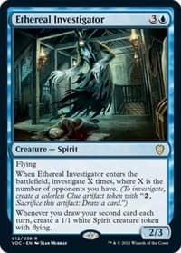 Ethereal Investigator - Commander: Innistrad: Crimson Vow - Magic: The Gathering card