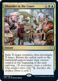 Disorder in the Court - Commander: Innistrad: Crimson Vow - Magic: The Gathering card
