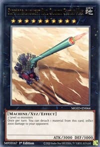Superdreadnought Rail Cannon Gustav Max - Maximum Gold: El Dorado - YuGiOh card