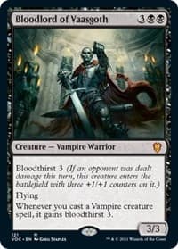 Bloodlord of Vaasgoth - Commander: Innistrad: Crimson Vow - Magic: The Gathering card