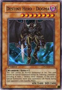Destiny Hero - Dogma - Power of the Duelist - YuGiOh card