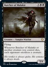 Butcher of Malakir - Commander: Innistrad: Crimson Vow - Magic: The Gathering card