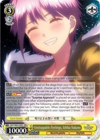 Unstoppable Feelings, Ichika Nakano - The Quintessential Quintuplets - Weiss Schwarz card