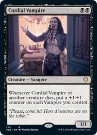 Cordial Vampire - Commander: Innistrad: Crimson Vow - Magic: The Gathering card