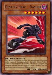 Destiny Hero - Dasher - Power of the Duelist - YuGiOh card