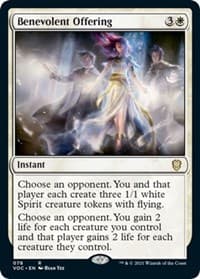 Benevolent Offering - Commander: Innistrad: Crimson Vow - Magic: The Gathering card