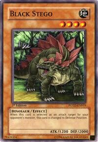 Black Stego - Power of the Duelist - YuGiOh card