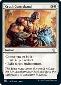 Crush Contraband - Commander: Innistrad: Crimson Vow - Magic: The Gathering card