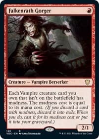 Falkenrath Gorger - Commander: Innistrad: Crimson Vow - Magic: The Gathering card