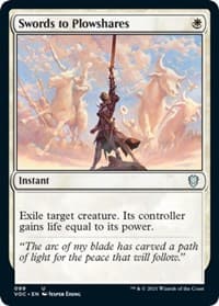 Swords to Plowshares - Commander: Innistrad: Crimson Vow - Magic: The Gathering card