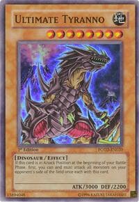 Ultimate Tyranno - Power of the Duelist - YuGiOh card