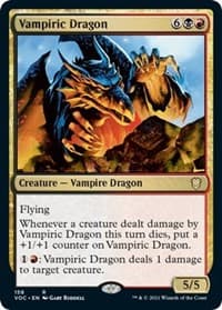 Vampiric Dragon - Commander: Innistrad: Crimson Vow - Magic: The Gathering card