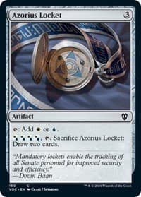 Azorius Locket - Commander: Innistrad: Crimson Vow - Magic: The Gathering card
