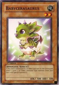 Babycerasaurus - Power of the Duelist - YuGiOh card
