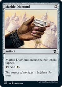 Marble Diamond - Commander: Innistrad: Crimson Vow - Magic: The Gathering card