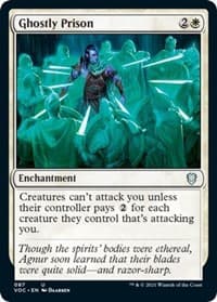 Ghostly Prison - Commander: Innistrad: Crimson Vow - Magic: The Gathering card