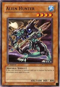 Alien Hunter - Power of the Duelist - YuGiOh card