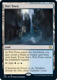 Port Town - Commander: Innistrad: Crimson Vow - Magic: The Gathering card