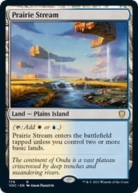 Prairie Stream - Commander: Innistrad: Crimson Vow - Magic: The Gathering card