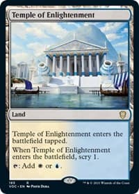 Temple of Enlightenment - Commander: Innistrad: Crimson Vow - Magic: The Gathering card
