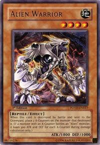 Alien Warrior - Power of the Duelist - YuGiOh card