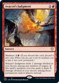 Avacyn's Judgment - Commander: Innistrad: Crimson Vow - Magic: The Gathering card