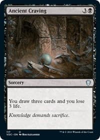Ancient Craving - Commander: Innistrad: Crimson Vow - Magic: The Gathering card