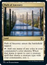 Path of Ancestry - Commander: Innistrad: Crimson Vow - Magic: The Gathering card