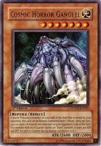 Cosmic Horror Gangi'el - Power of the Duelist - YuGiOh card