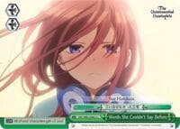 Words She Couldn't Say Before - The Quintessential Quintuplets - Weiss Schwarz card