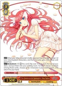 The Quintessential Quintuplets, Nino Nakano (HYR) - The Quintessential Quintuplets - Weiss Schwarz card