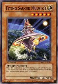 Flying Saucer Muusik'i - Power of the Duelist - YuGiOh card