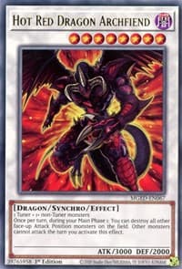 Hot Red Dragon Archfiend - Maximum Gold: El Dorado - YuGiOh card