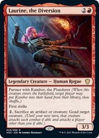 Laurine, the Diversion - Commander: Innistrad: Crimson Vow - Magic: The Gathering card